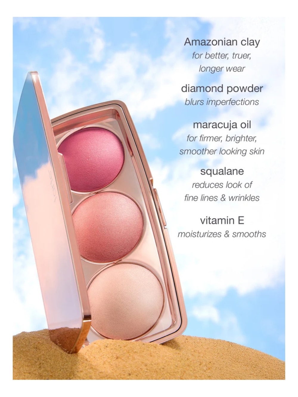 TARTE Vacay Flush Cheek Wardrobe - NIB